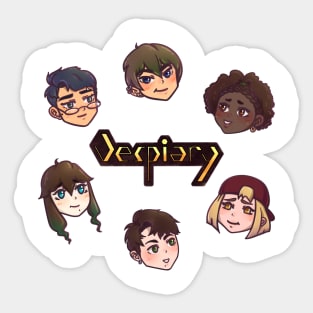 Vespiary Chibi Cover Sticker